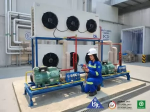 Mesin Condensing Unit Outdoor untuk Air Blast Freeezer